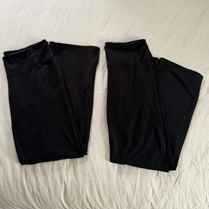 Love Yoga Pant Straight Leg Size Large Set of 2